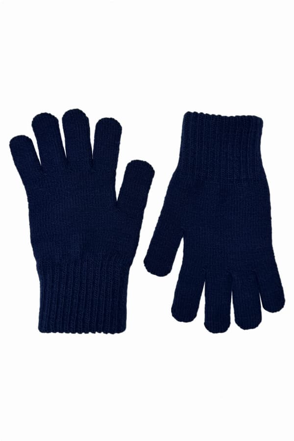 Handsker-05 dame vinter marineblå