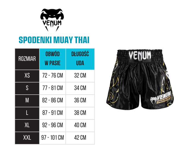 Venum Iris Muay Thai Shorts Plommon/Vit M
