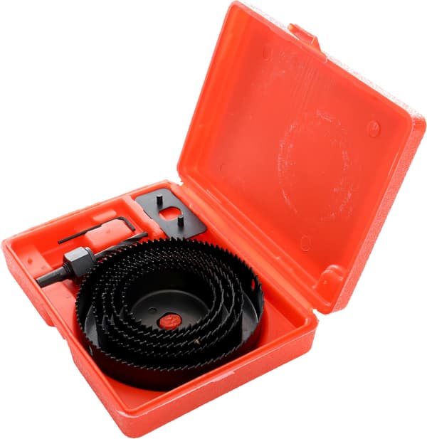 Hulsave til træ 64-127 mm 8 stk. KD10279