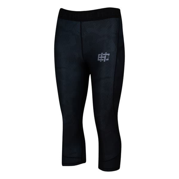 Naisten urheilulegginsit HAVOC 3/4 M MUSTA