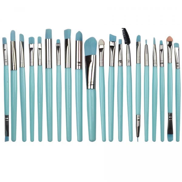 SET MED 20 PROFESSIONELLA MAKEUPBORSTAR