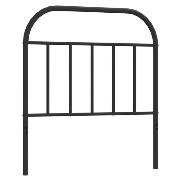 vidaXL metalsengegavl sort 80 cm