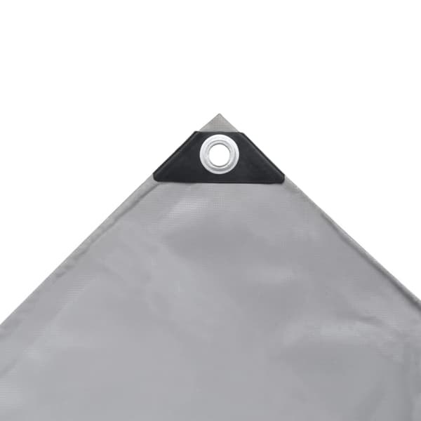 vidaXL Pressu 650 g/m², 3,5 x 5 m, harmaa