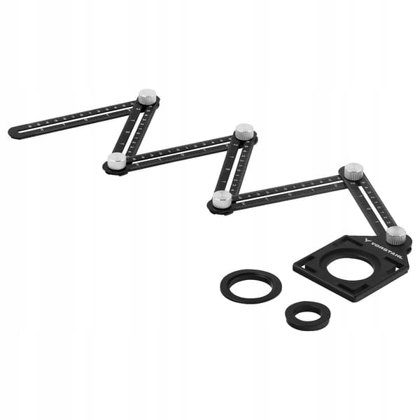 Multifunktionel foldelineal ALUMINIUM 1000mm Vorstahl