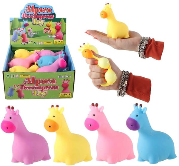 Giraf Squeeze Me Squishy 10,5 cm