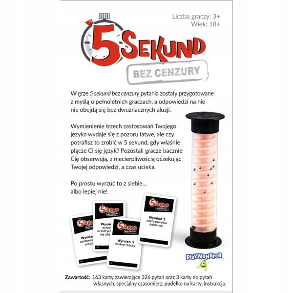 5 SEKUNDERS SPIL USENSURERET REKLAME 01559