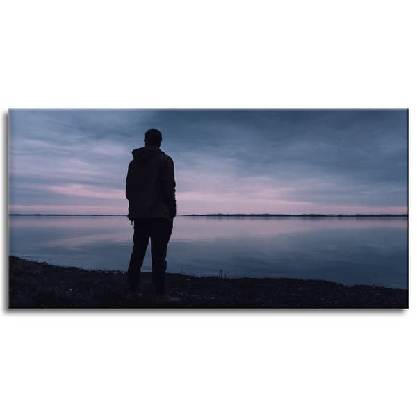 Canvastaulu Maisema Järvimies 120x60