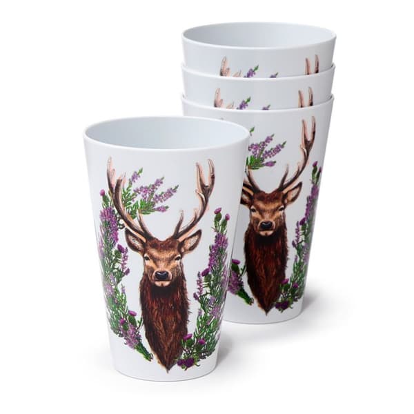 PKRPCUP04 4 Picknickmuggar 450ml Vildhjort