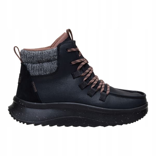 HEYDUDE WENDY PEAK APRES COATED CANVAS 44357 |40| SORT/SORT