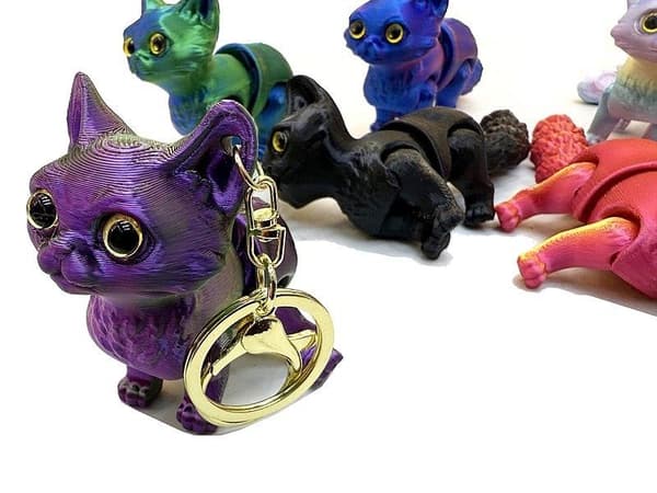 3D kat MIX nøglering