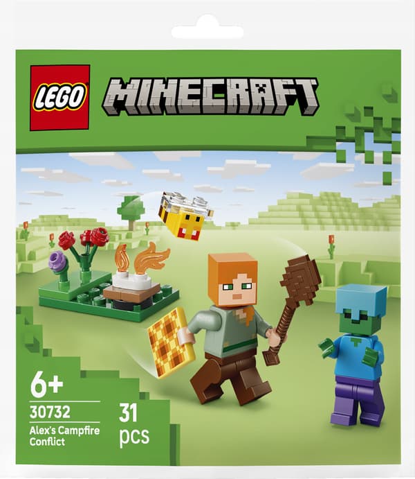 LEGO Minecraft 30732 Alex' Lejrbålsopgør