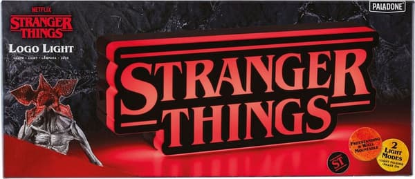 Paladone Stranger Things Logo Natlampe 31 cm