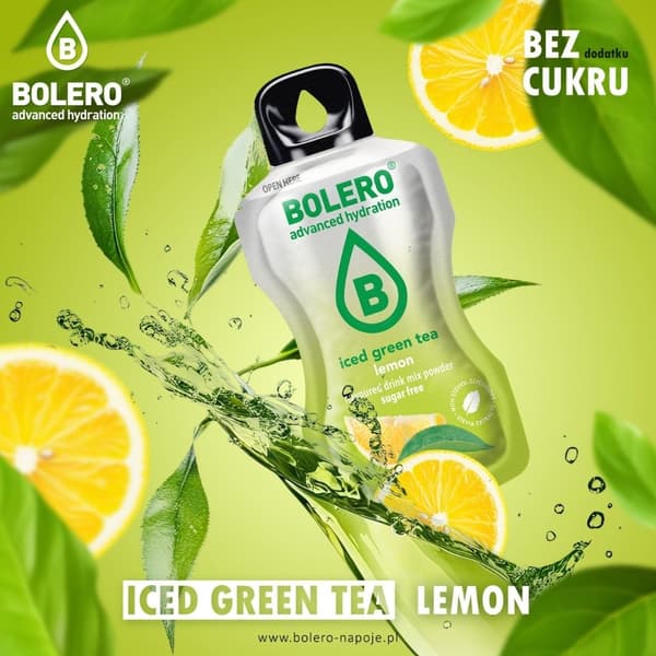 Bolerodryck GRÖNT TE CITRON 3g