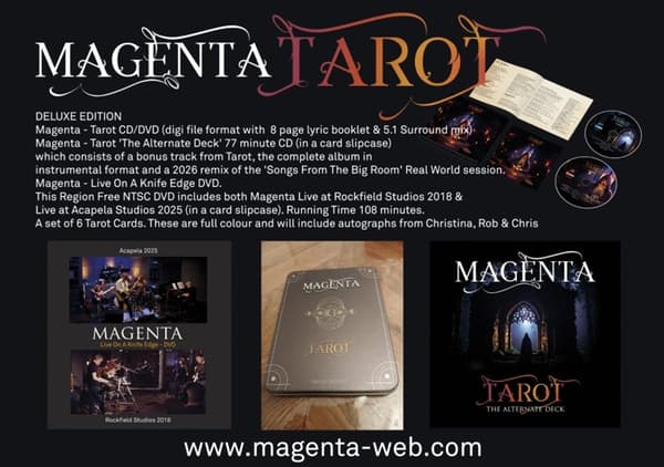 Magenta - Tarot (2CD+DVD-box Deluxe-utgåva)