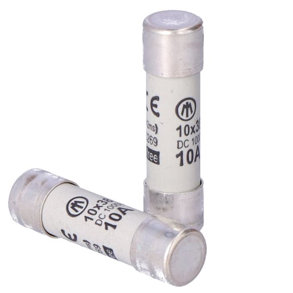 Säkringskoppling 10X38 10A 1000V DC GPV