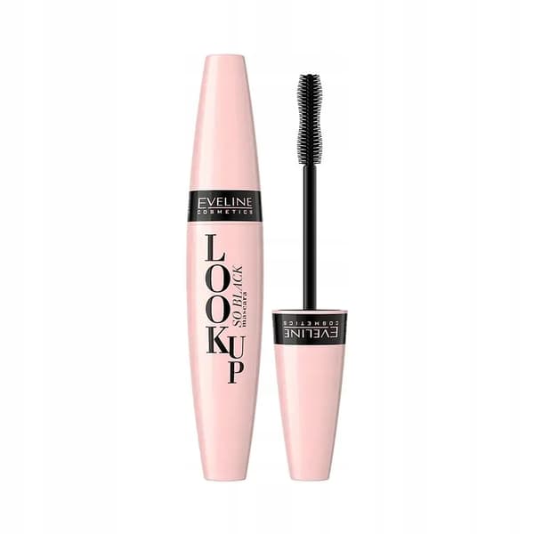 Eveline Look Up So Black mascara, silikonebørste, 10 ml