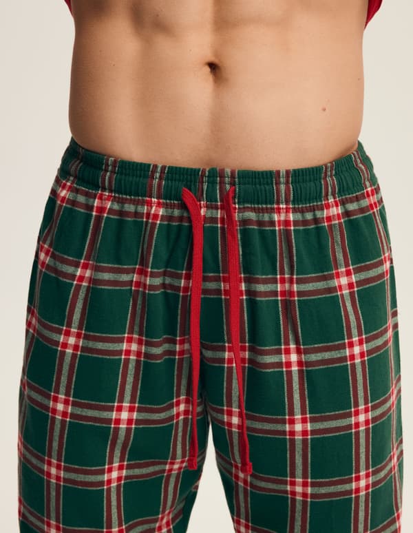 Herrpyjamas Nougat Henderson | Röd M