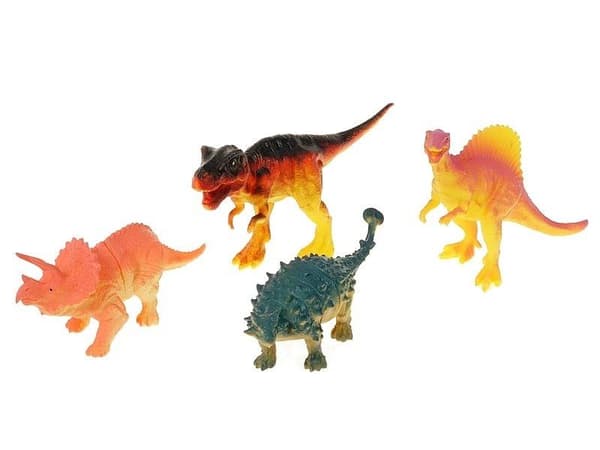 Dinosaurer 4 stk.