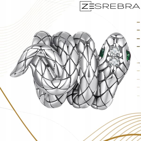 Berlocker ORM orm BOA silver pr 925 pärla hänge silverpärlor S925