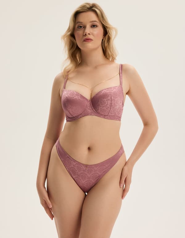 Charm Esotiq trosor | smutsrosa M