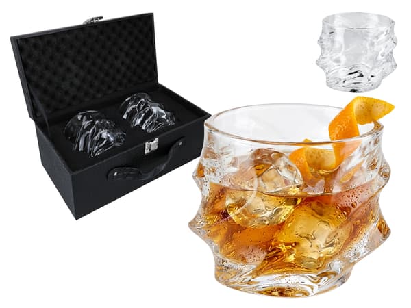 Sæt med 2 whiskyglas