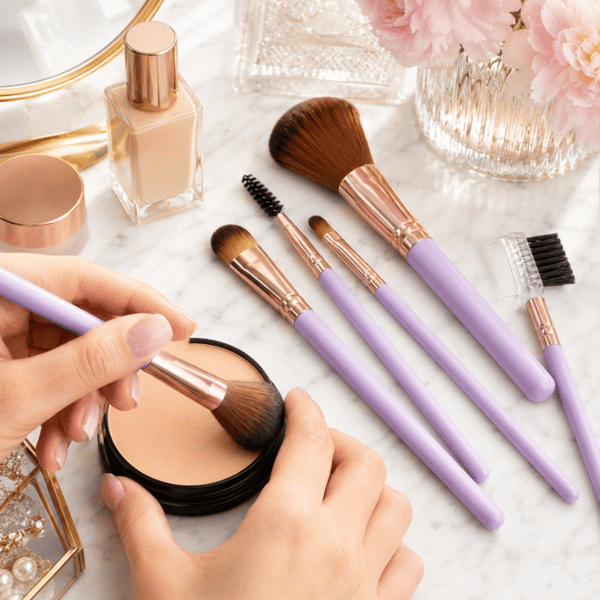 SÆT MED PROFESSIONELLE MAKEUPPENSLER