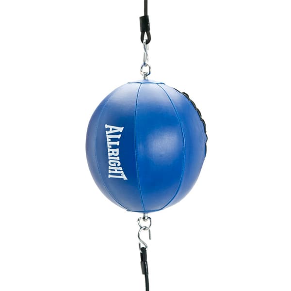 BOXNINGSBOLL MED GUMMI, blå ALLRIGHT 2028