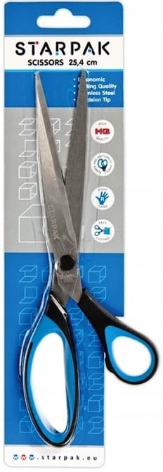 METALSAKS 25,5 CM MED GUMMISKRAFT 7451