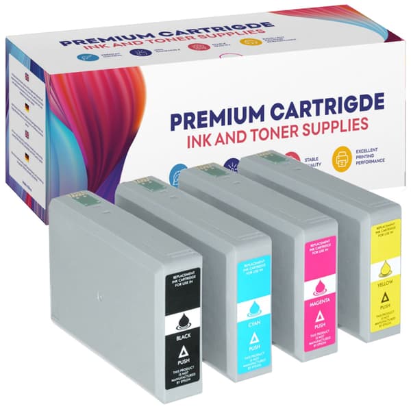 4x blæk til Epson GP-E7905CMYK