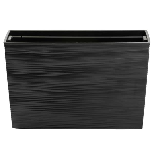 Bloom Riflo urtepotte sort h36,2x56,1 cm
