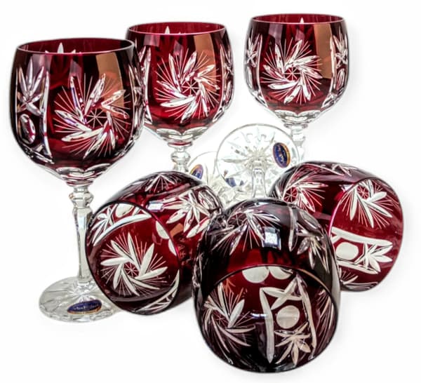 Ruby Crystal vinglas 280 ml olivenkværn