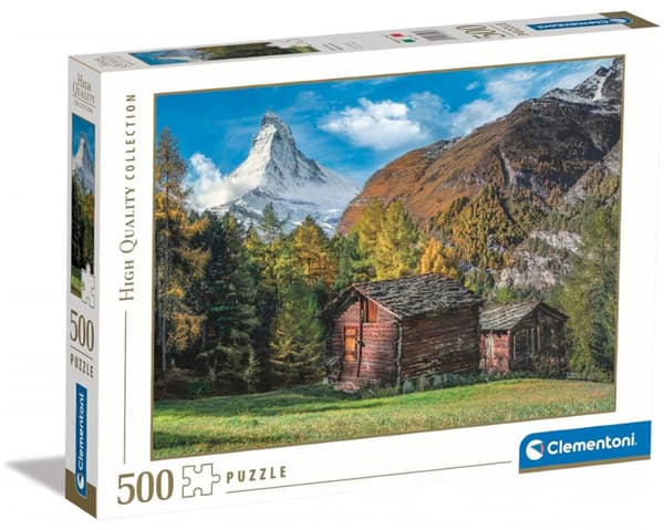500 bitars pussel. HQ Charming Matterhorn