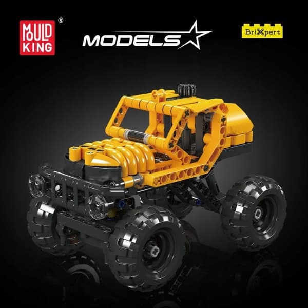 Maastoauto - Palikat Mold King 246 kpl Technic