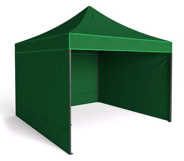 Express shoppingpaviljong 3x3 m grön