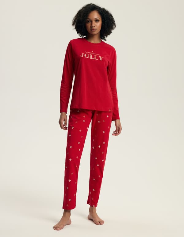 Dotie Henderson Dampyjamas | Röd L