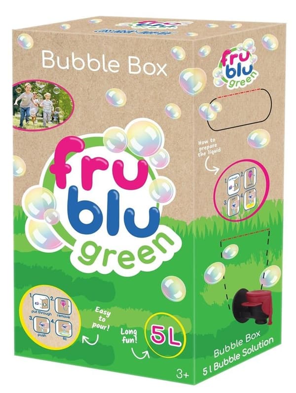 Fru Blu bobleæske med hane 5l