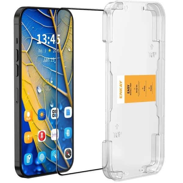 ENKAY Hærdet Glas til Google Pixel 8 Pro, Sort