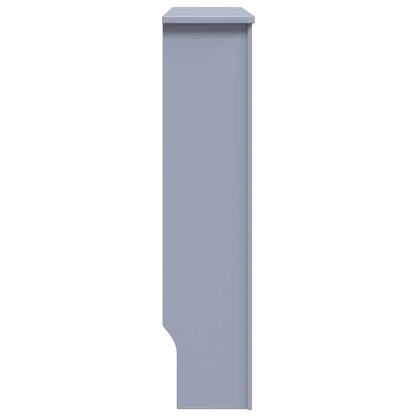 vidaXL Radiatorskydd, MDF, Grå, 78 cm