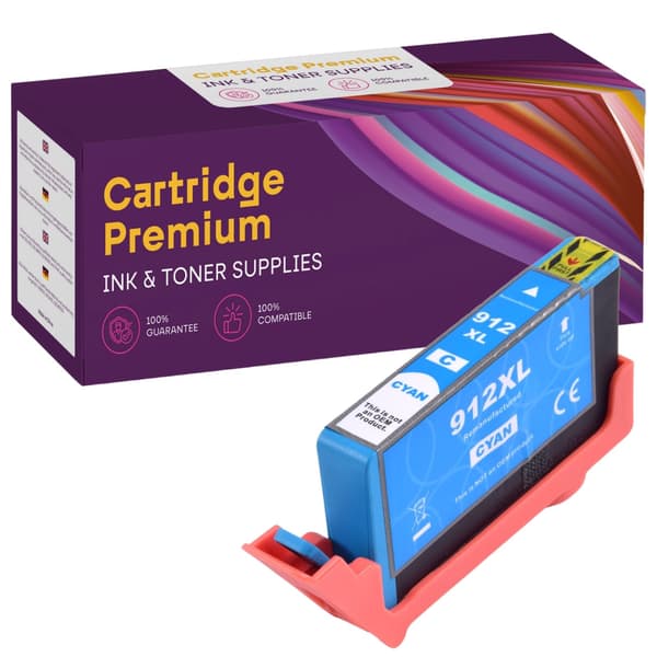 Blæk til HP 912XL C GP