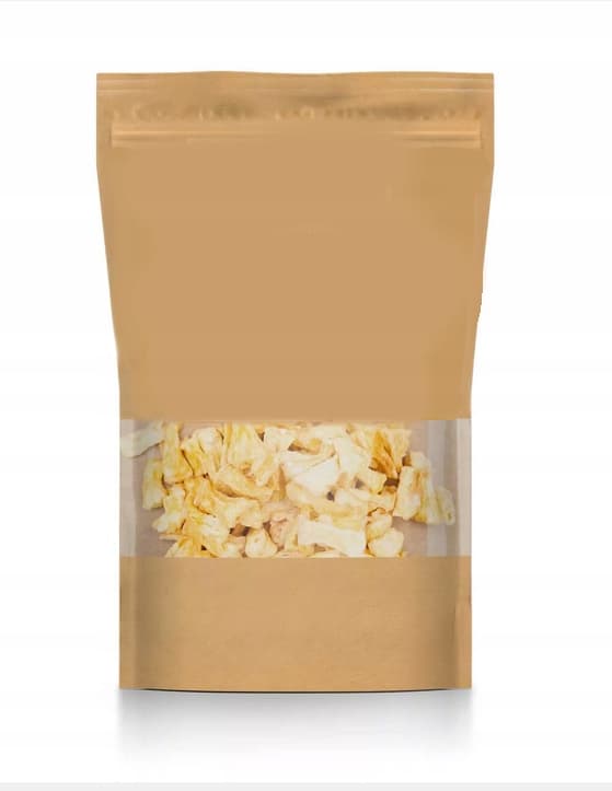 Frystorkad ananas, läcker doypack naturini, 20 g för barn