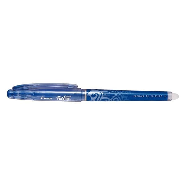 Pilot FriXion Point Fine Gelpen. Blå