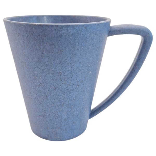 Mugg i furuträ 200ml blå