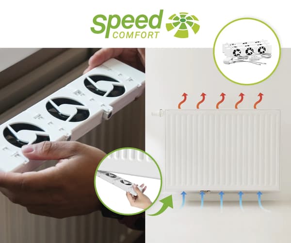 SpeedComfort Mono-Set kølerblæser