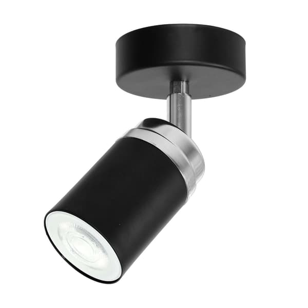Moderne sort loftslampe Reno spot