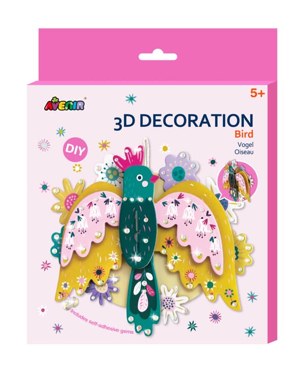 Tee-se-itse 3D-lintukoristeet