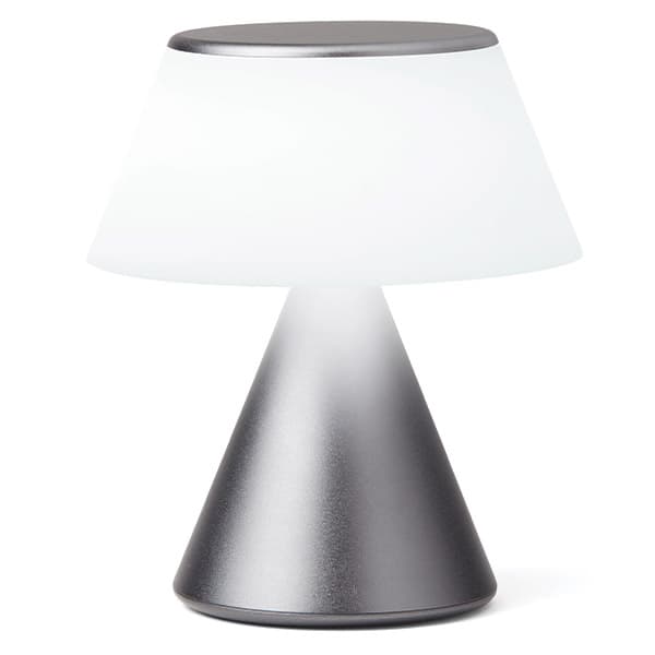 Lexon Luma M LED-lamppu tummanharmaa