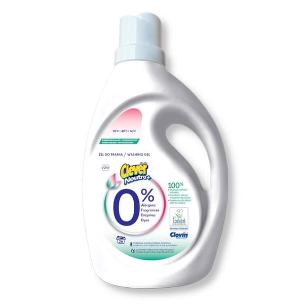 Clovin pesugeeli 1,5 l värillinen