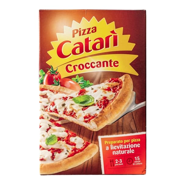 Catari Pizza Croccante 435g pizzadegjmix