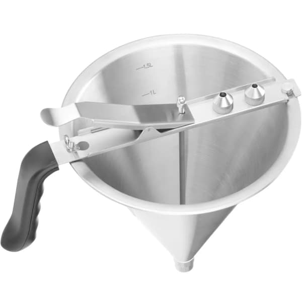 Stålpistoldispenser til saucer og cremer - Hendi 551806