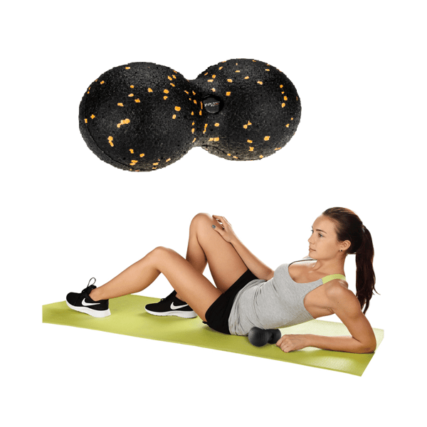Aqua-Sport Powerstretch EPP Duoball-rulle svart-orange